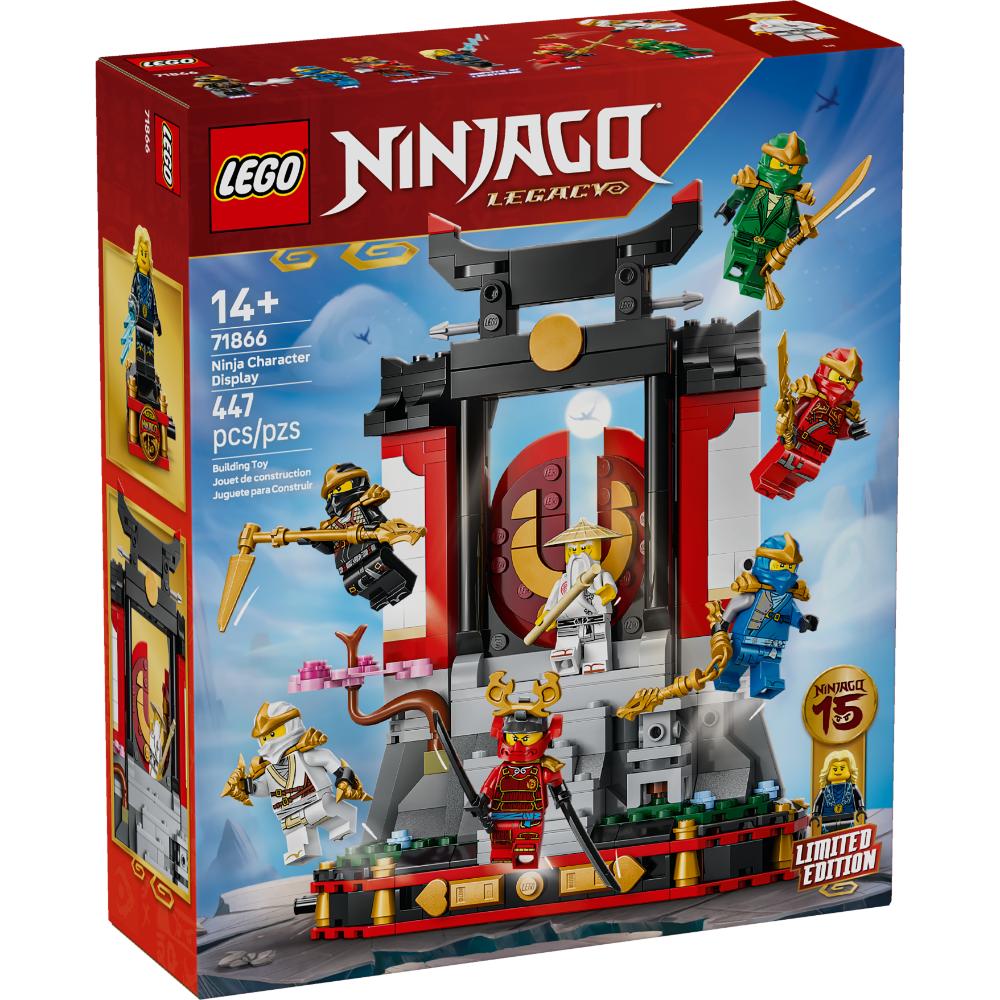 LEGO®Ninjago: Exhibición De Personajes Ninja: 15 Aniversario