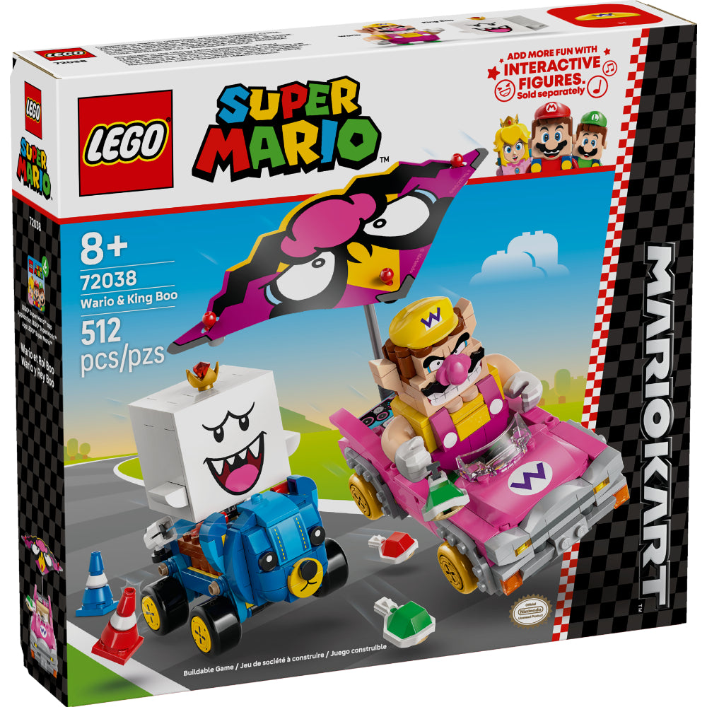 RM-Y3様 桃太郎電鉄 & MARIO KART 8 DELUXE セット LEGO®Super Mario: Mario Kart™ – Wario Y Rey Boo - LEGO PANAMA