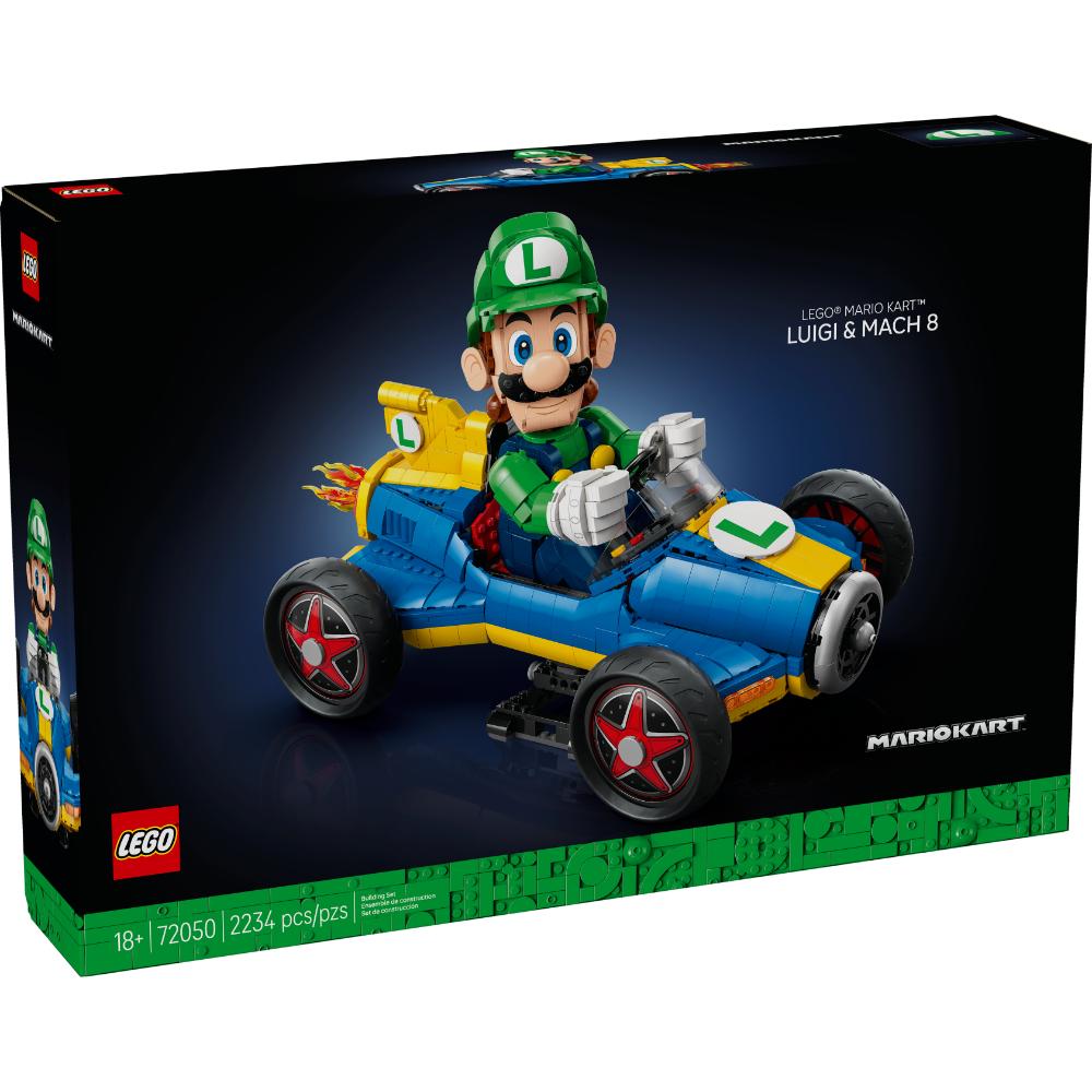 LEGO®Super Mario: Mario Kart™: Luigi Y Mach 8 (72050)_001