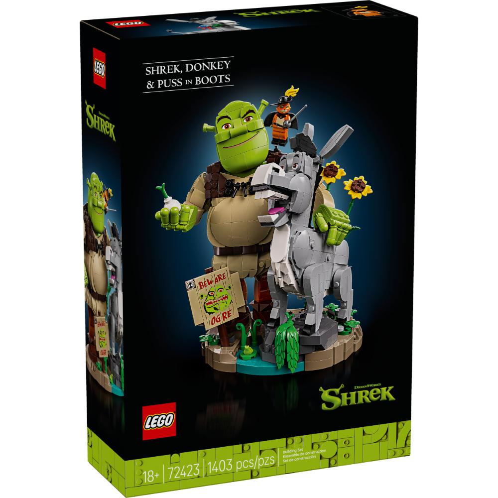 LEGO®Shrek: Shrek, Asno Y Gato Con Botas (72423)_001