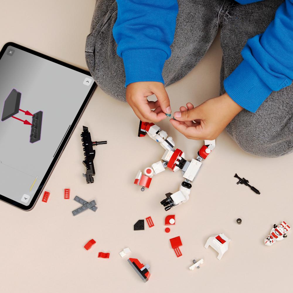 MECA DE SOLDADO CLON DE CHOQUE