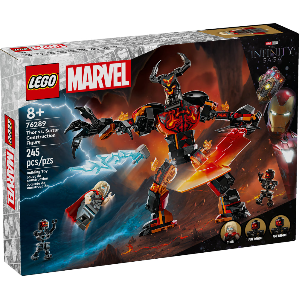El juguete construible LEGO® Marvel Thor vs. Figura para Construir