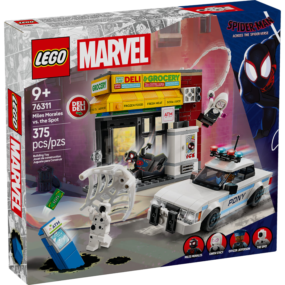 LEGO®Super Heroes: Multiverso Arácnido: Miles Morales vs. Mancha (76311)_001