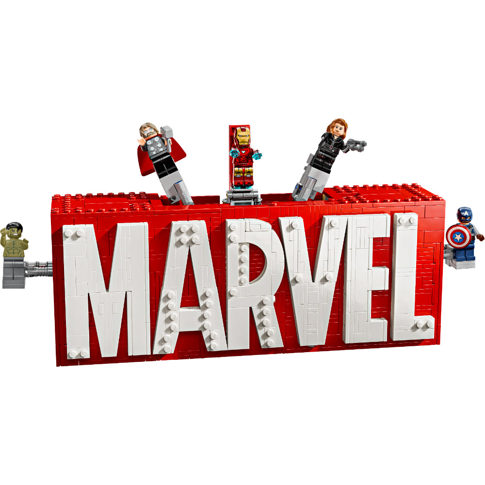 LEGO®Super Heroes: Logotipo MARVEL y Minifiguras (76313)_002