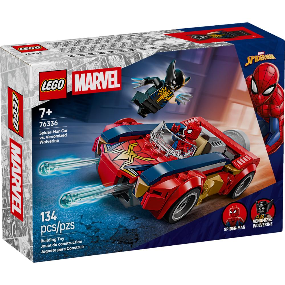 LEGO®Super Heroes:Auto de Spider-Man vs. Wolverine Venomizado (76336)_001