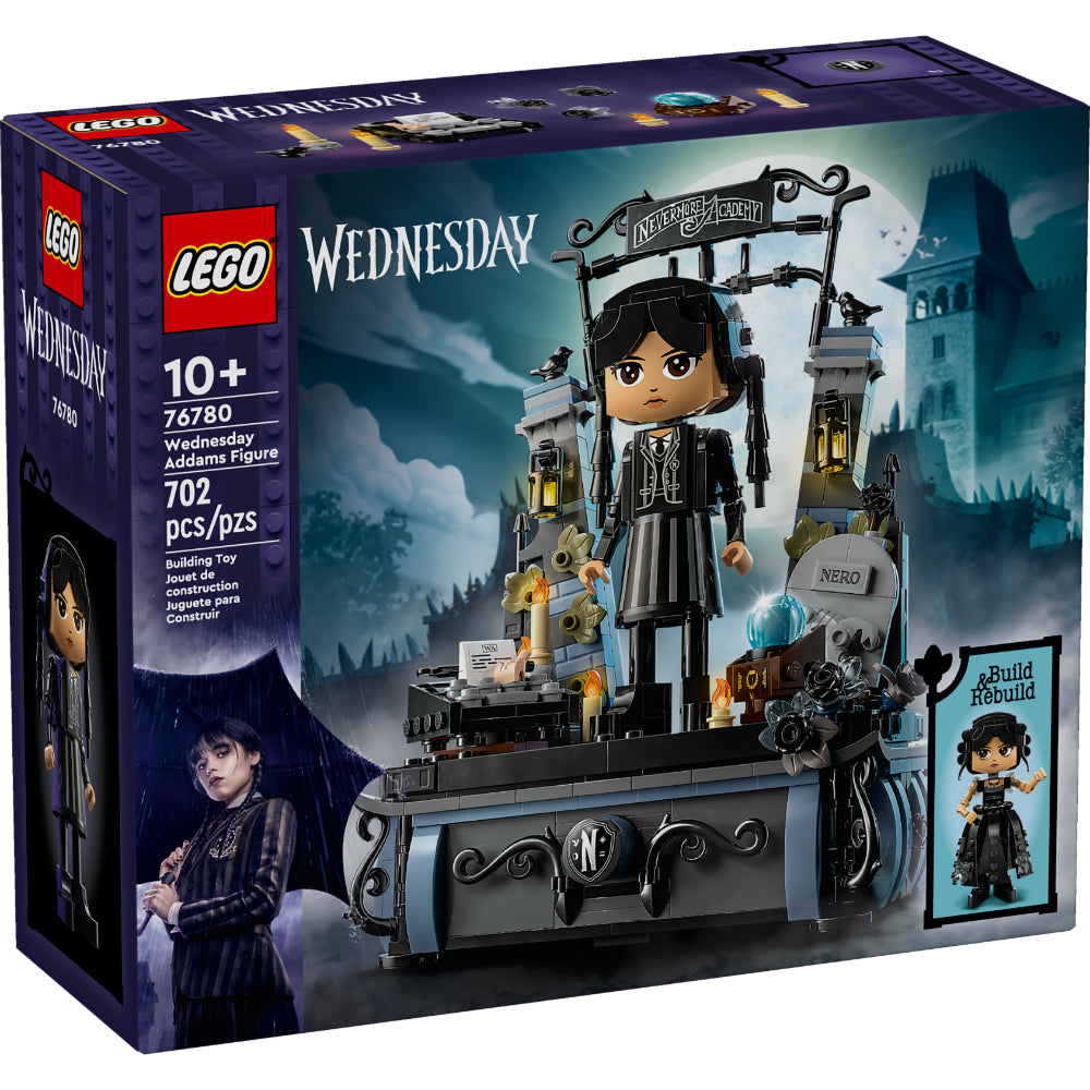 メルナ LEGO® Wednesday: Figura De Merlina Addams - LEGO PANAMA - LEGO® Latam