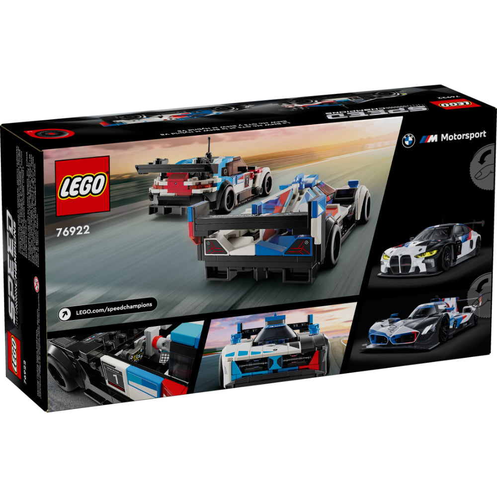 LEGO® Speed Champions: Coches De Carreras Bmw M4 Gt3 Y Bmw M Hybrid V8 (76922)_003