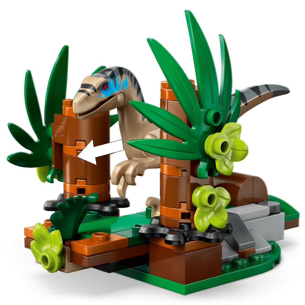 LEGO®Jurassic World: Huida En Todoterreno Y Raptor Al Acecho (76972)_007