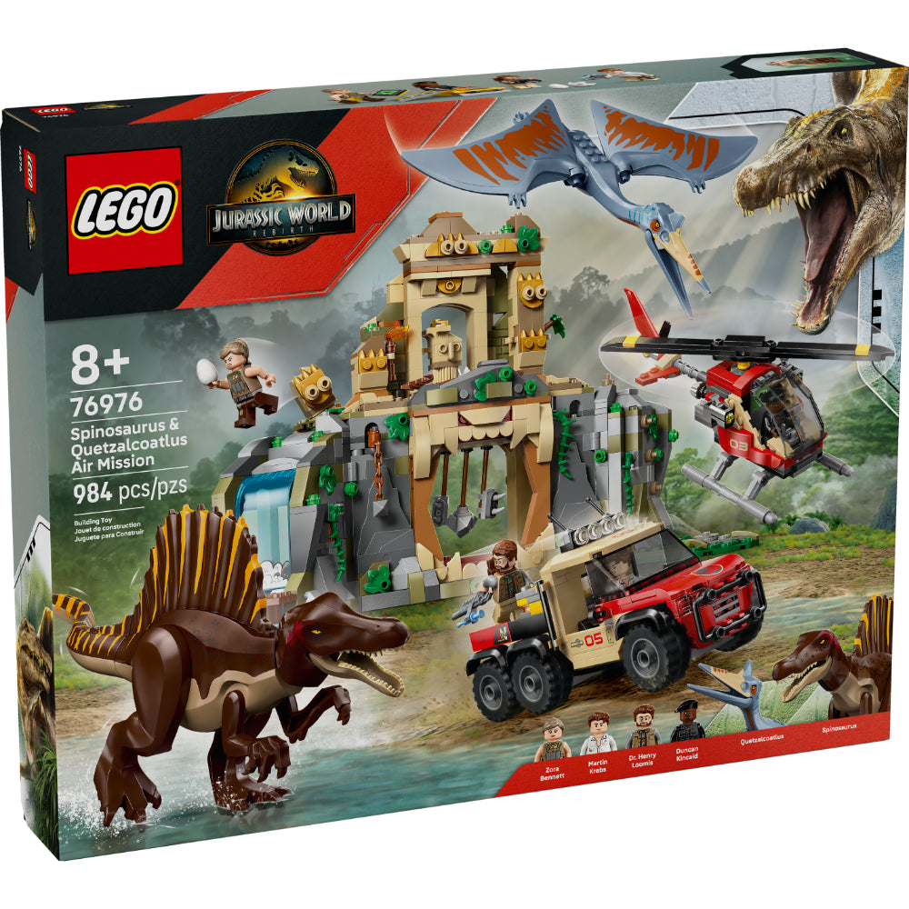 ロストラータ　 LEGO®Jurassic World: Misión Aérea: Spinosaurus Y Quetzalcoatlus