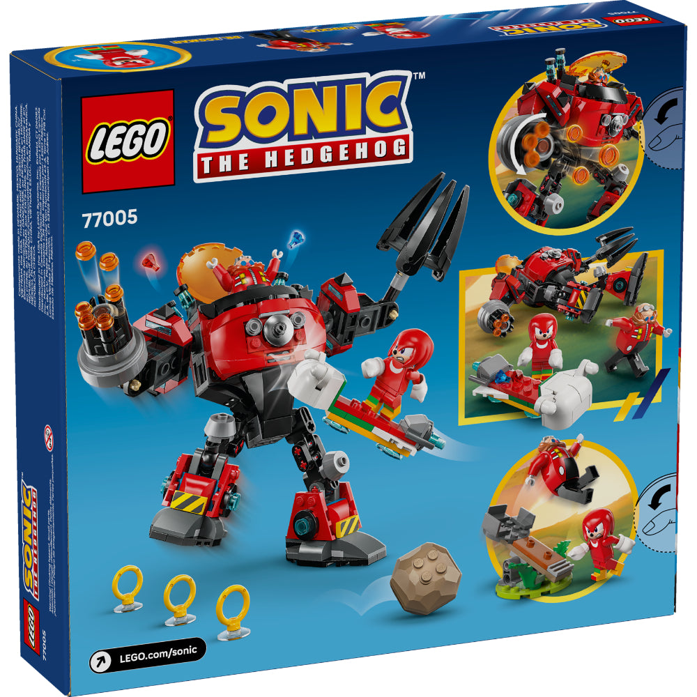 LEGO®Sonic: Knuckles Vs. Mech Egg Crusher Del Dr. Eggman (77005)_003