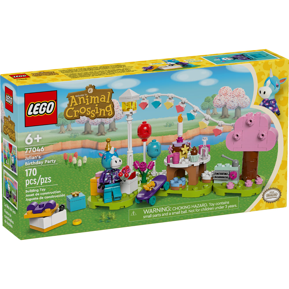 LEGO® Animal Crossing Fiesta de cumpleaños de Azulino - LEGO