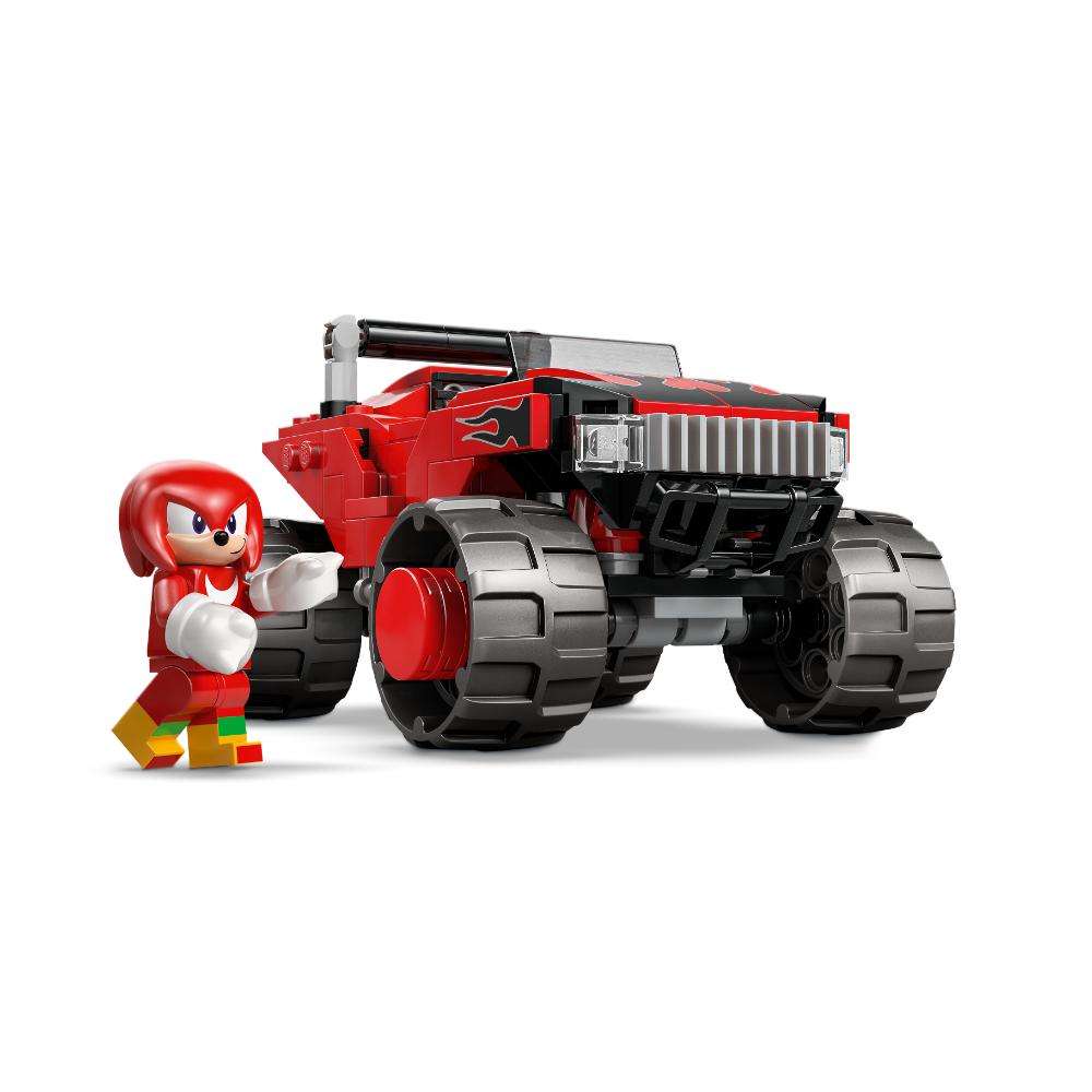 COCHE DE SILVER VS. MONSTER TRUCK DE KNUCKLES