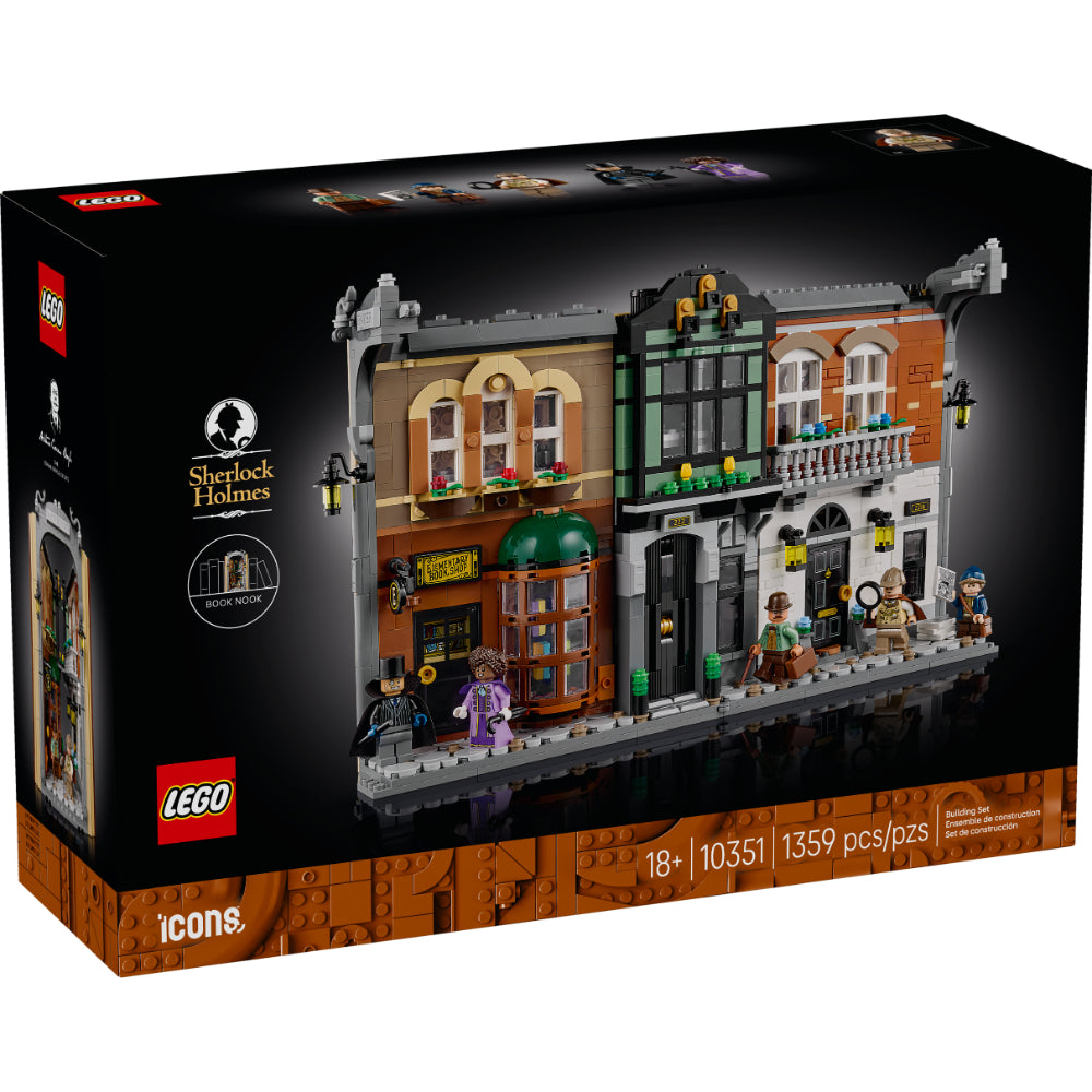 LEGO®Icons: Rincón Entre Libros: Sherlock Holmes - LEGO PANAMA