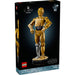 Set LEGO® Star Wars™ C-3PO 25 Aniversario con figura articulada detallada, minifigura complementaria, base expositora y ladrillo conmemorativo para fans y coleccionistas adultos.