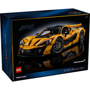 Maqueta LEGO Technic McLaren P1 a escala 1:8 con motor V8 y puertas tipo mariposa