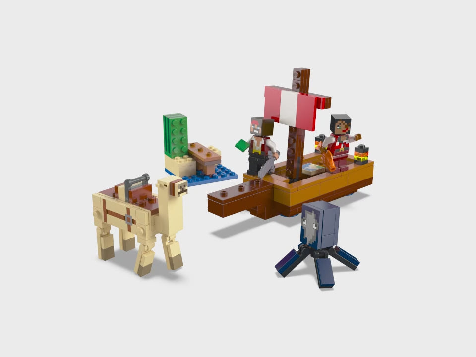 LEGO®Minecraft: El Viaje En El Barco Pirata (21259)