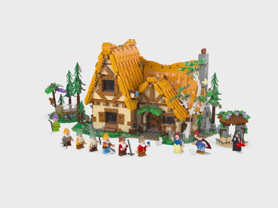 LEGO® Ideas Cabaña de Blancanieves y los Siete Enanitos (43242) 