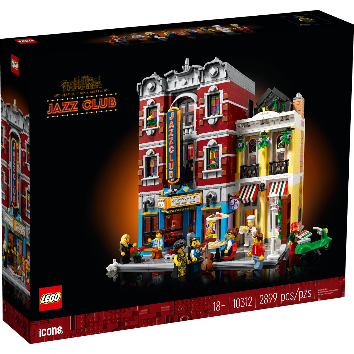 LEGO® Icons Jazz Club - LEGO PANAMA - LEGO® Latam