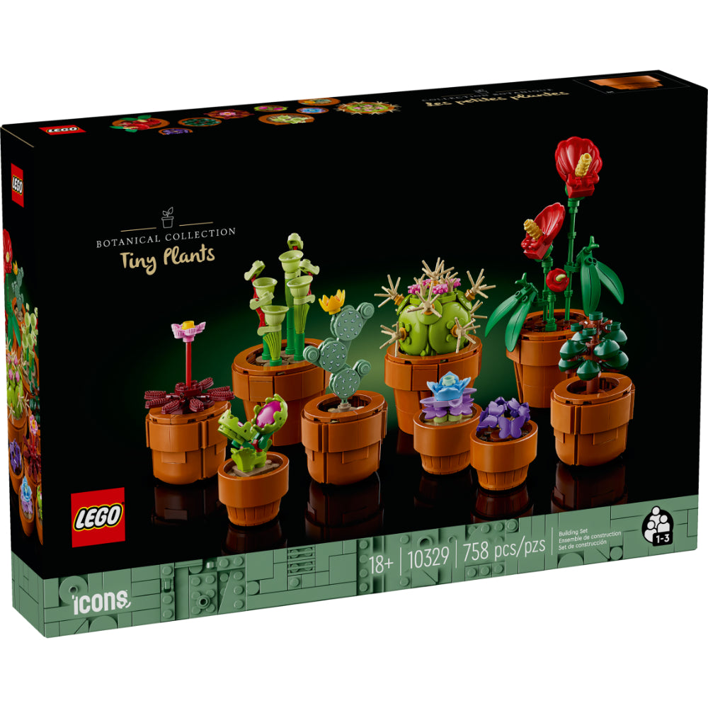 LEGO® Icons: Plantas Diminutas - LEGO PANAMA - LEGO® Latam