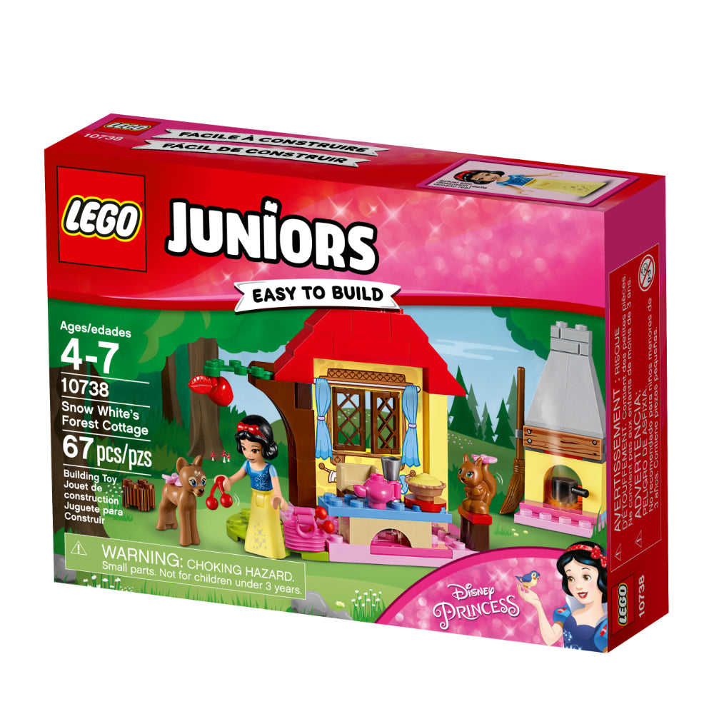 LEGO® Juniors Cabaña de Blancanieves de Disney en el bosque (10738)