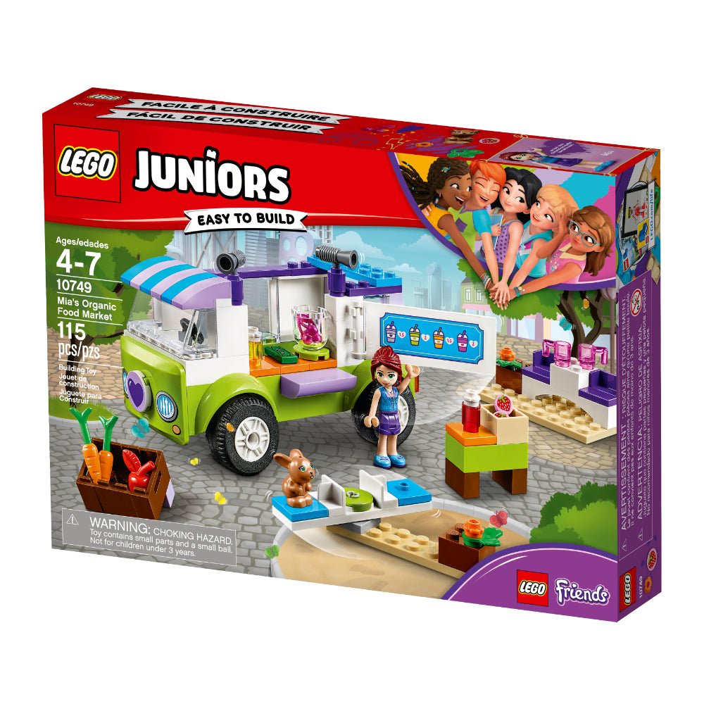 LEGO® Juniors Mercadillo orgánico de Mia (10749)