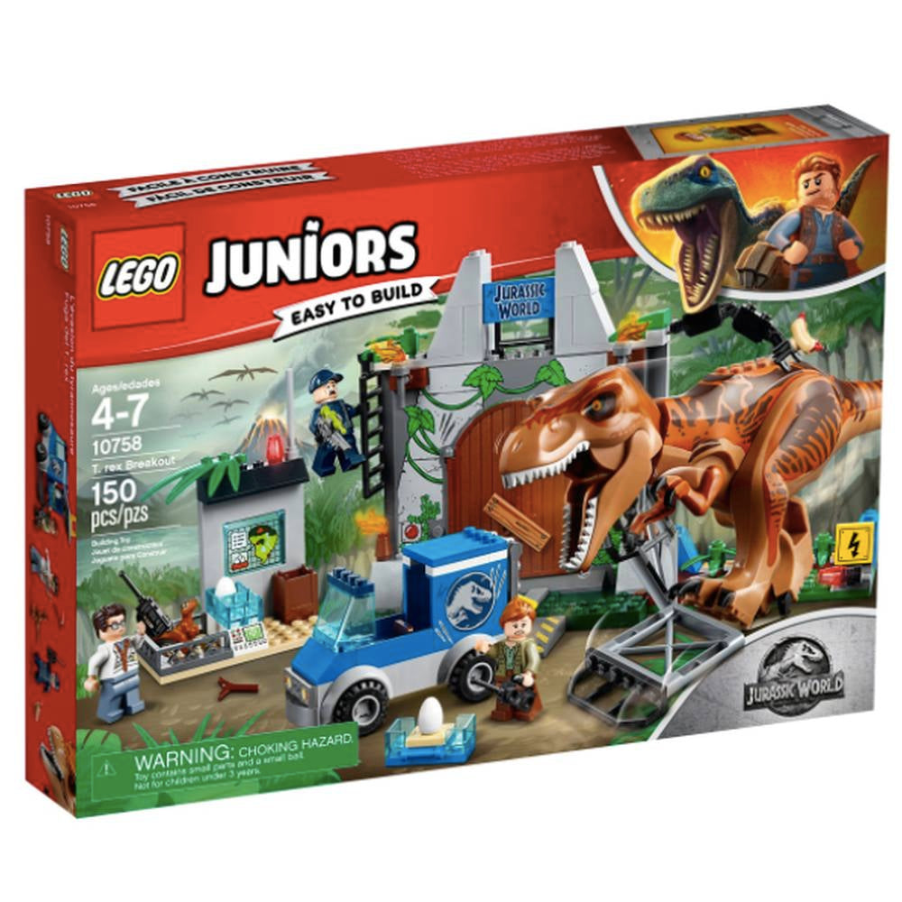LEGO® Juniors Jurassic World Fuga del T. rex - LEGO® Latam — LEGO