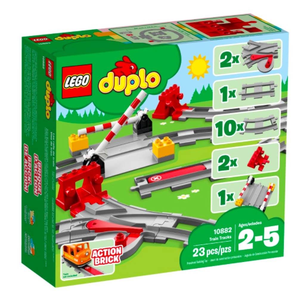 LEGO® DUPLO® Vías Ferroviarias (10882)
