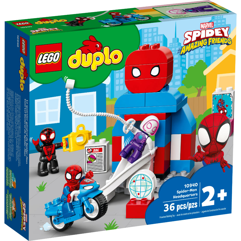LEGO® DUPLO® Marvel Cuartel General de Spider-Man (10940)