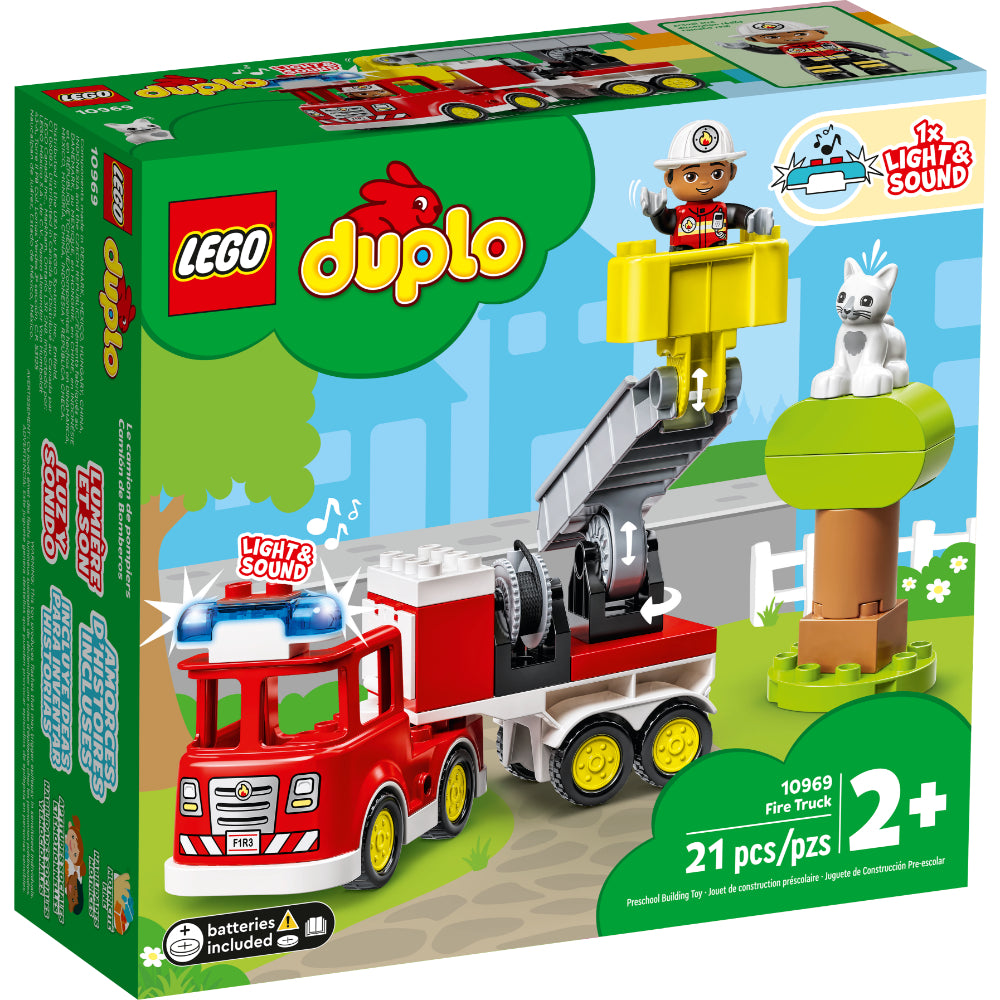 LEGO® DUPLO® Rescate: Camión de Bomberos (10969)