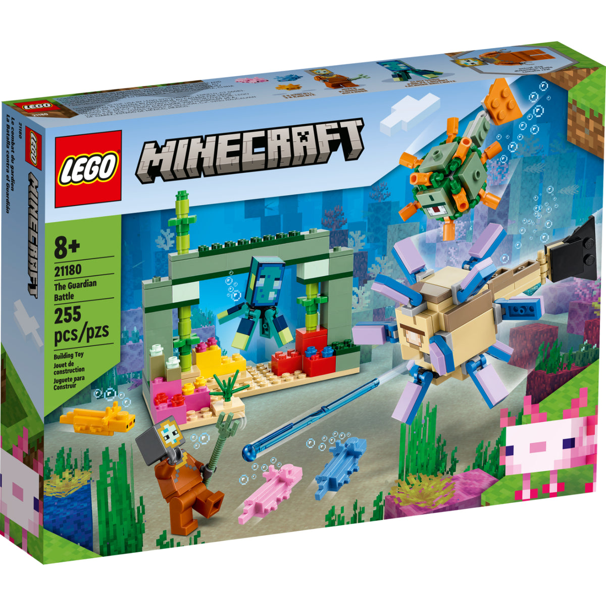 LEGO® Minecraft® La Batalla Contra El Guardián - LEGO® Latam