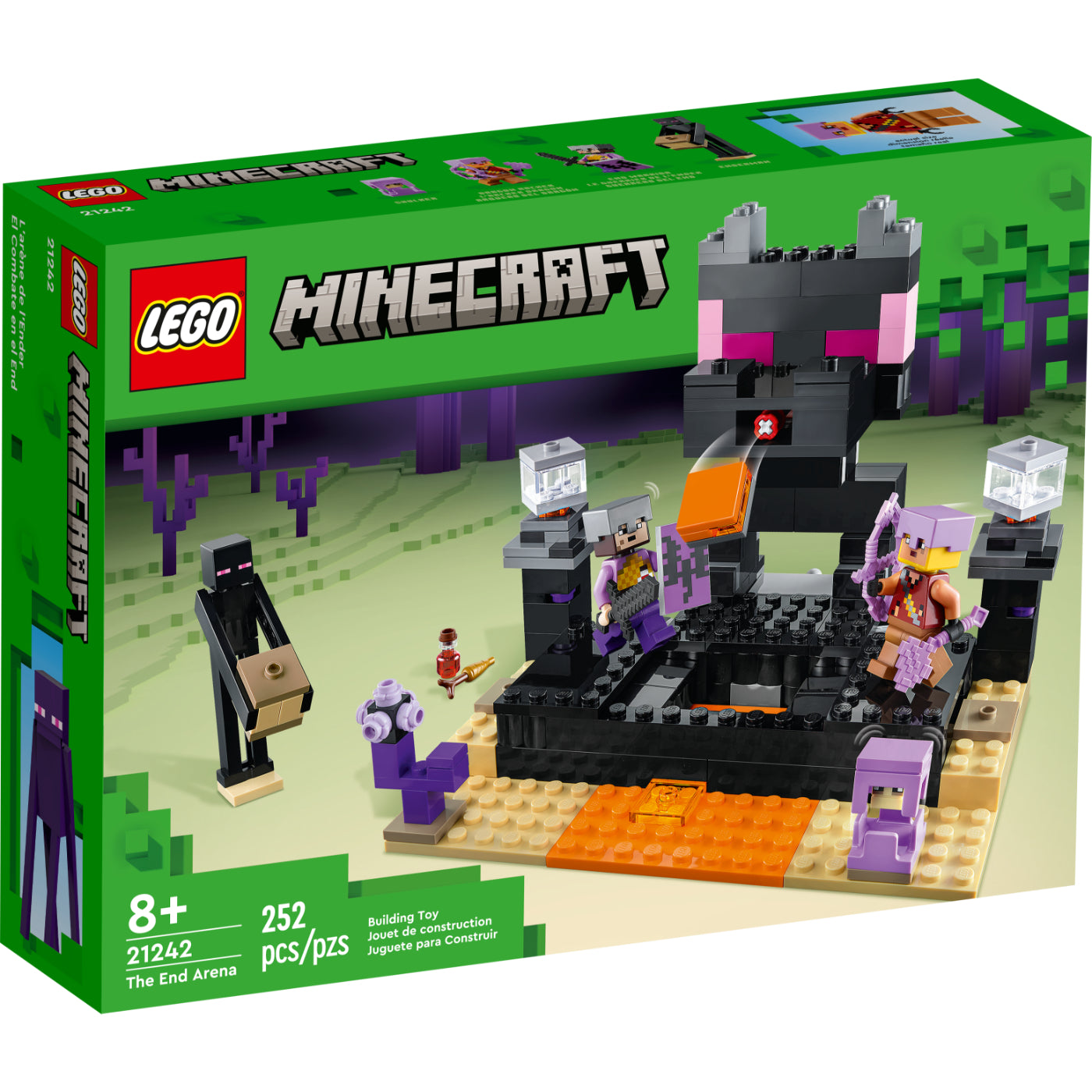 洋楽 G-Rap 8 Block Riderz Life Of Crime LEGO® Minecraft™ El Combate En El End - LEGO PANAMA - LEGO® Latam
