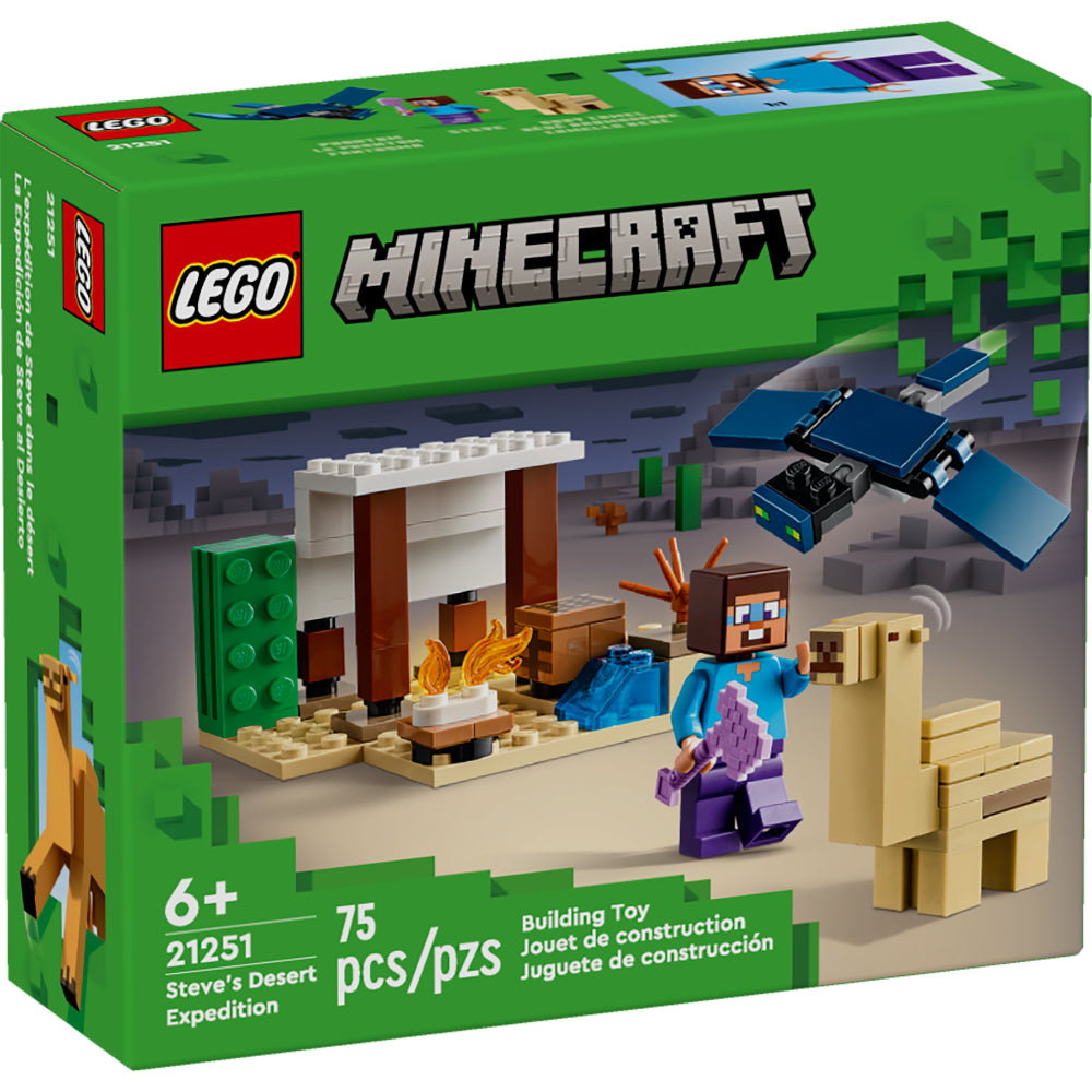LEGO® Minecraft: La Expedición De Steve Al Desierto LEGO PANAMA