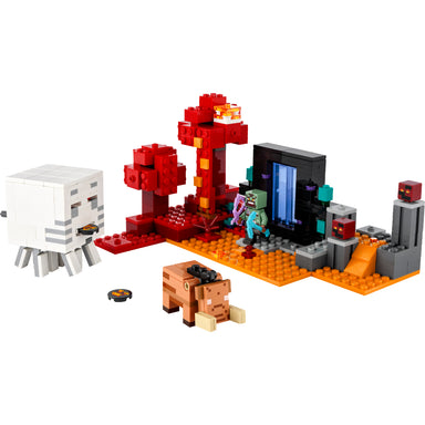 LEGO® Minecraft: La Emboscada En El Portal Del Nether (21255)_002