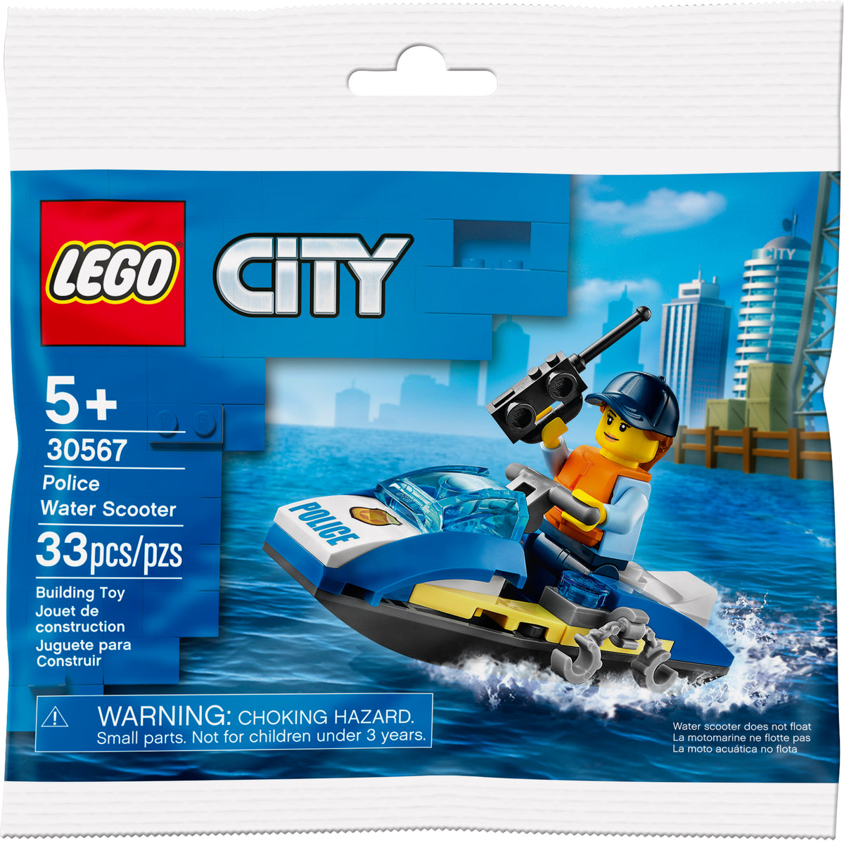 LEGO® City: Scooter De Agua De La Policía LEGO® Latam — LEGO PANAMA