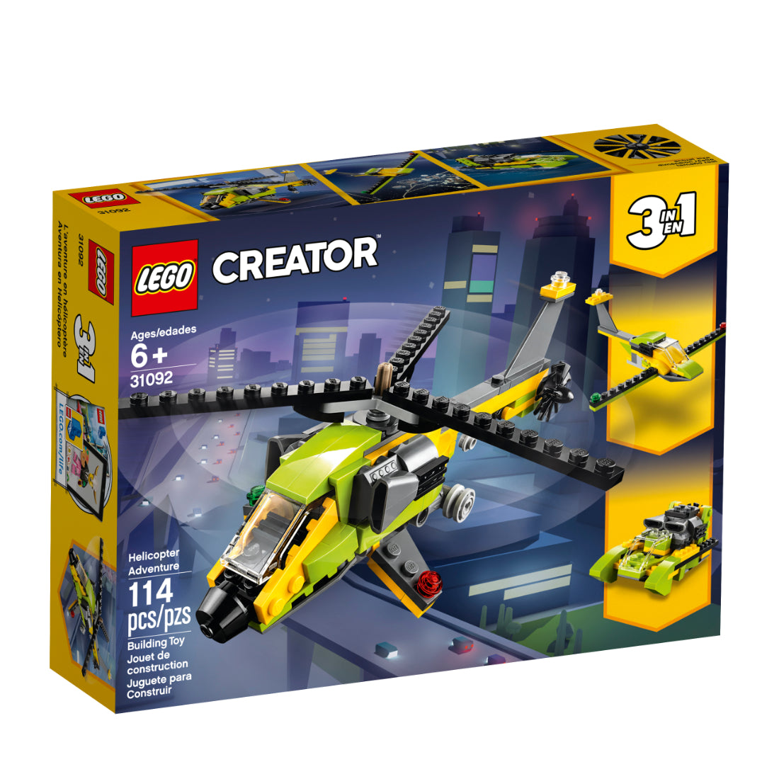 LEGO® Creator Aventura en Helicóptero (31092)