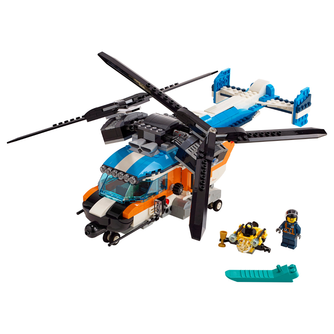 LEGO® Creator 3en1 Helicóptero de Doble Hélice (31096)