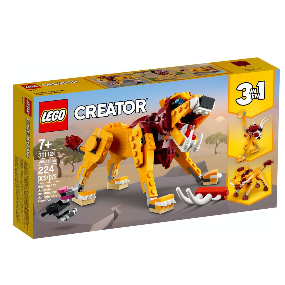 しゅがー レオン3種セット LEGO® Creator: León Salvaje - LEGO® Latam — LEGO PANAMA