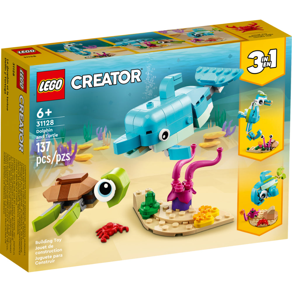 LEGO® Creator 3en1: Delfín y Tortuga - LEGO PANAMA - LEGO® Latam