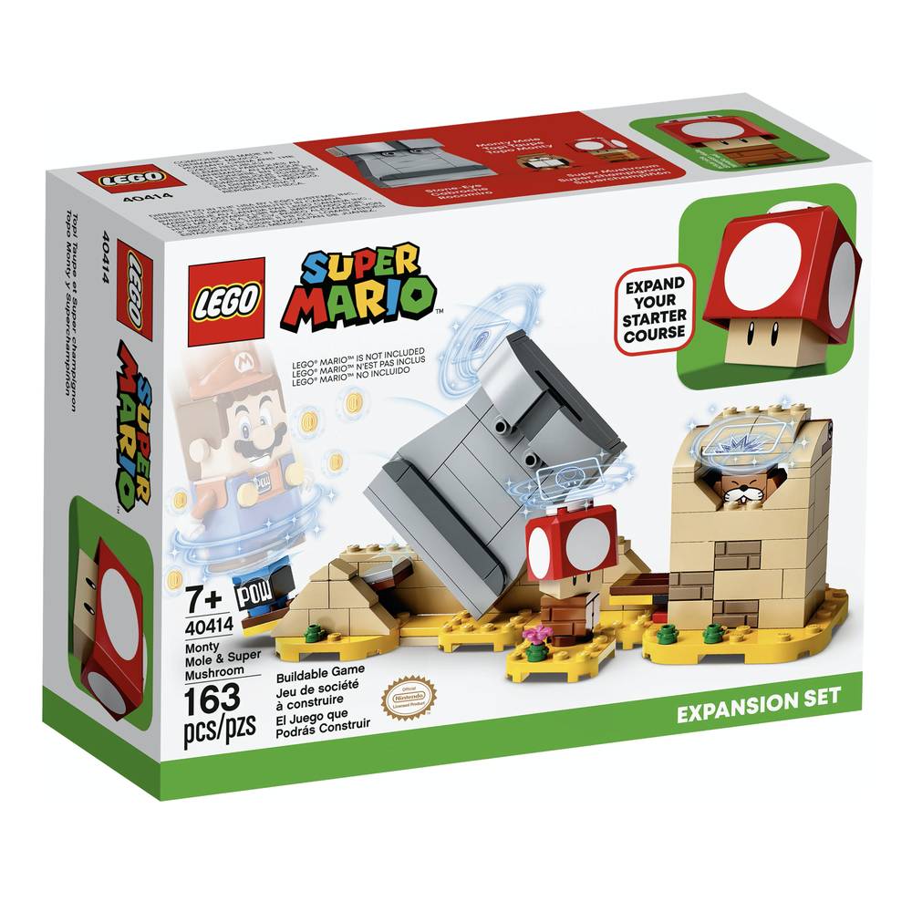 LEGO® Super Mario: Monty Mole & Super Mushroom Expansion Set