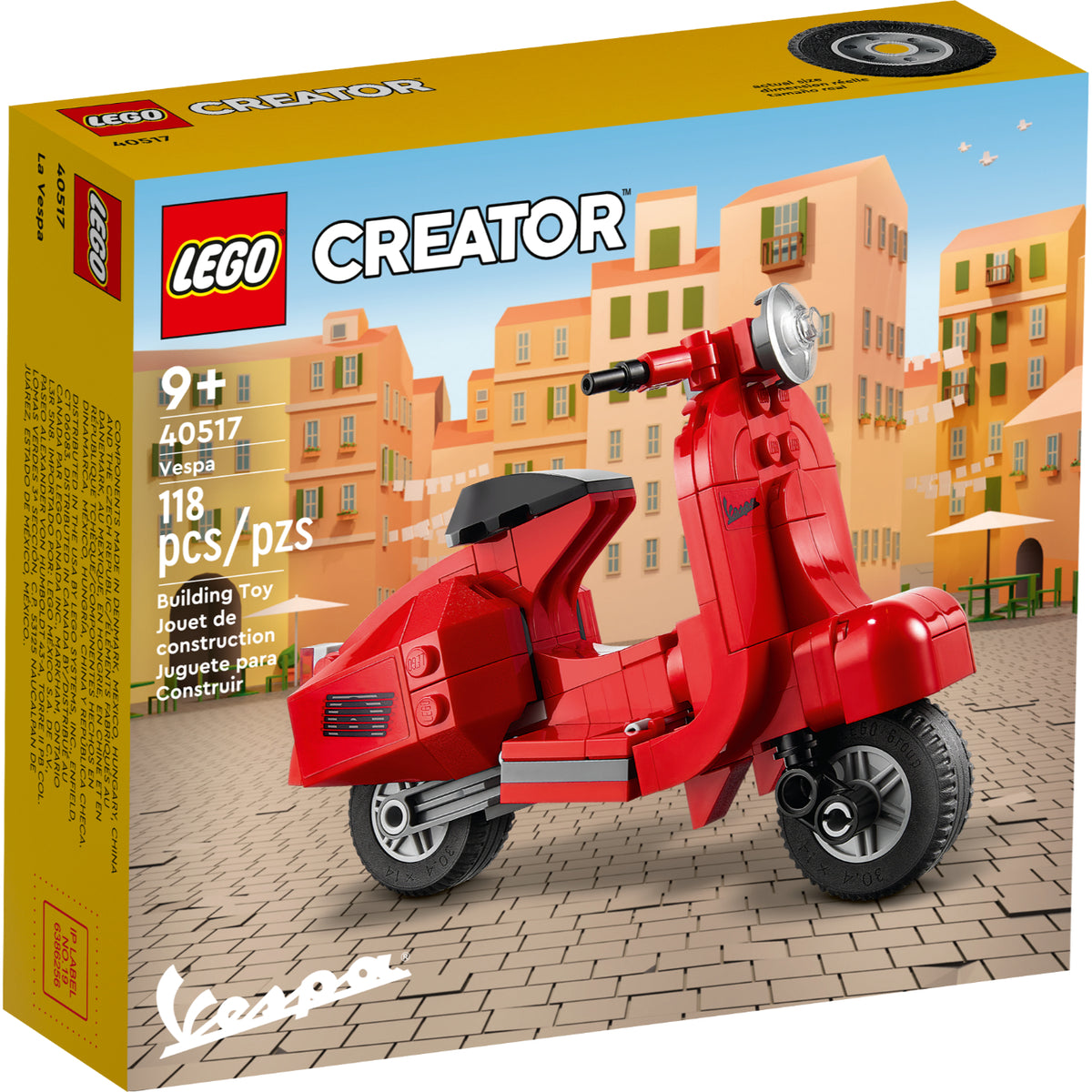 エルスター LEGO® Creator 3 En 1 ™ Mini Vespa - LEGO PANAMA - LEGO® Latam