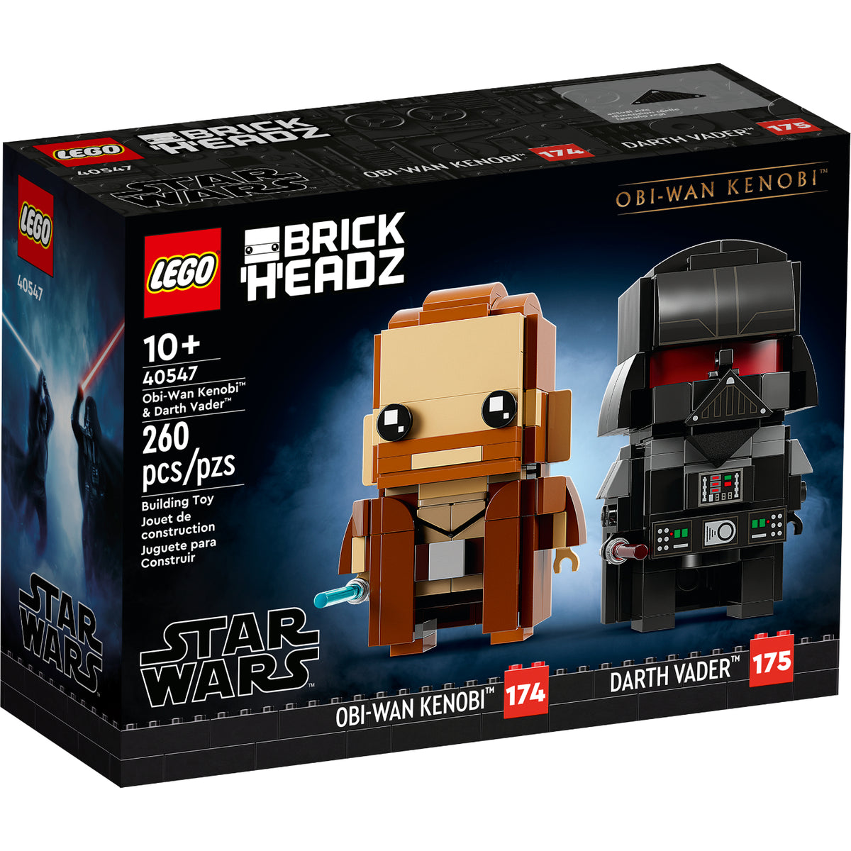 LEGO® BrickHeadz™ Star Wars™: Obi-Wan Kenobi™ y Darth Vader
