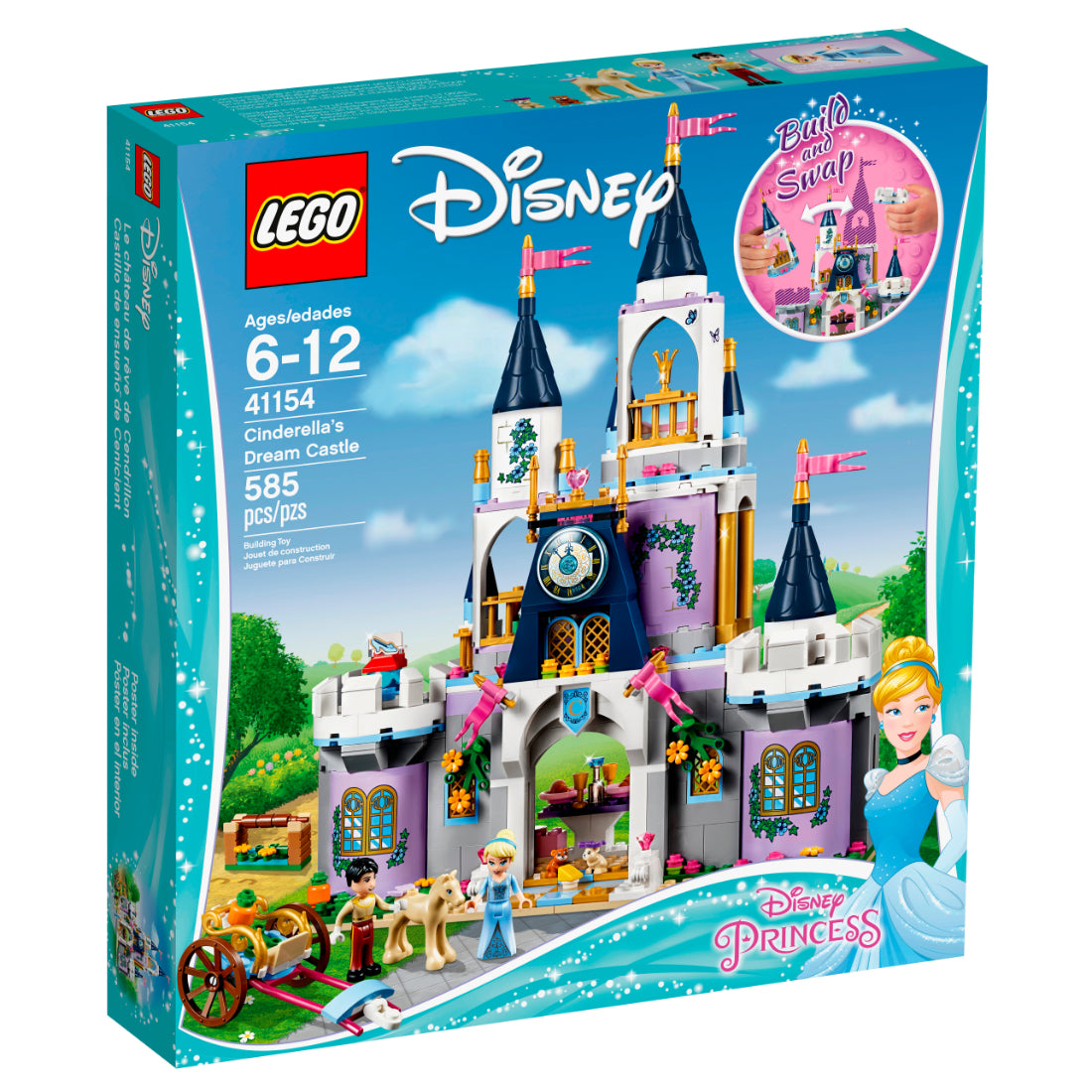 LEGO® Disney Castillo de ensueño de Cenicienta LEGO® Latam