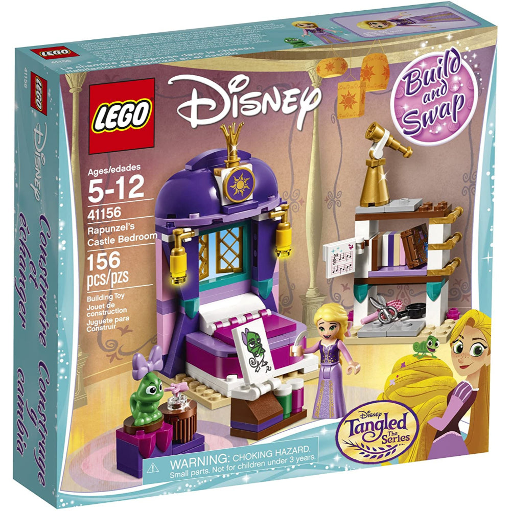 LEGO® l Disney Dormitorio de Rapunzel en el Castillo (41156)