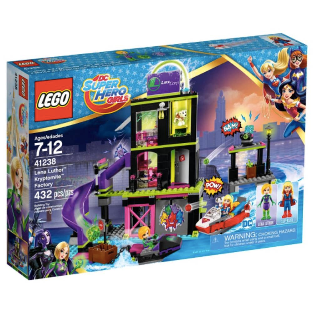LEGO® DC Super Hero Lena Luthor en la fábrica de Kryptomite - LEGO