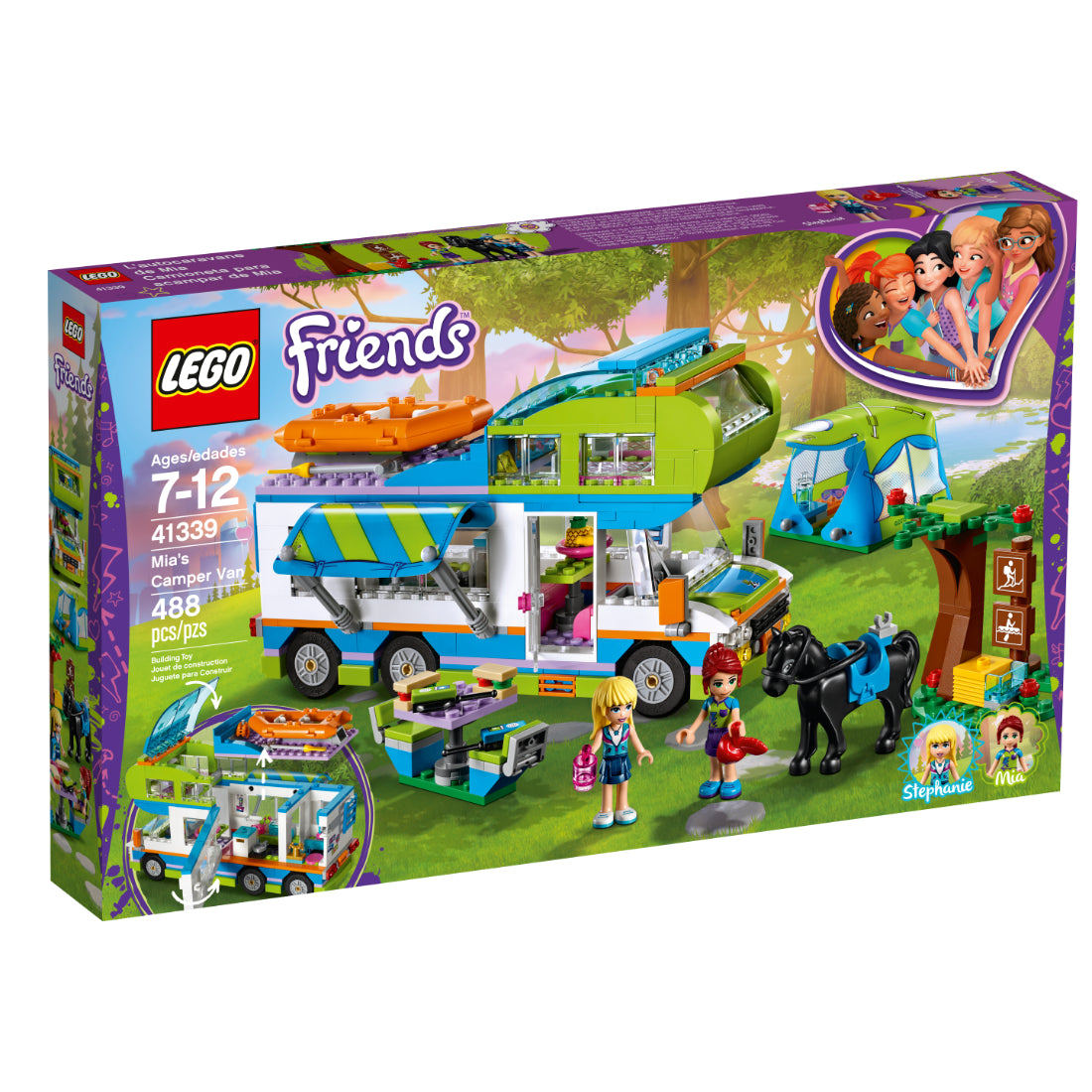 LEGO® Friends Autocaravana de Mia (41339)