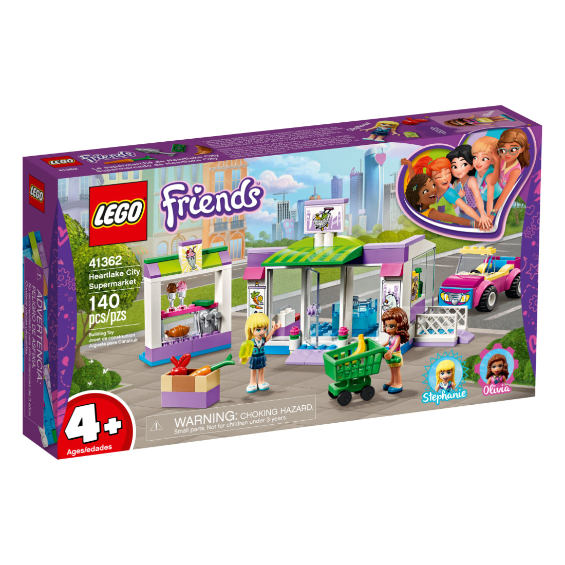 LEGO® Friends Supermercado de Heartake City (41362)