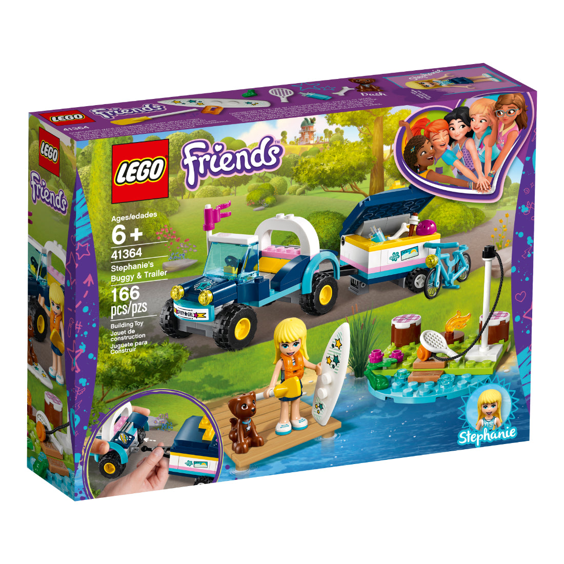 LEGO® Friends Buggy y Remoque de Stephanie (41364)
