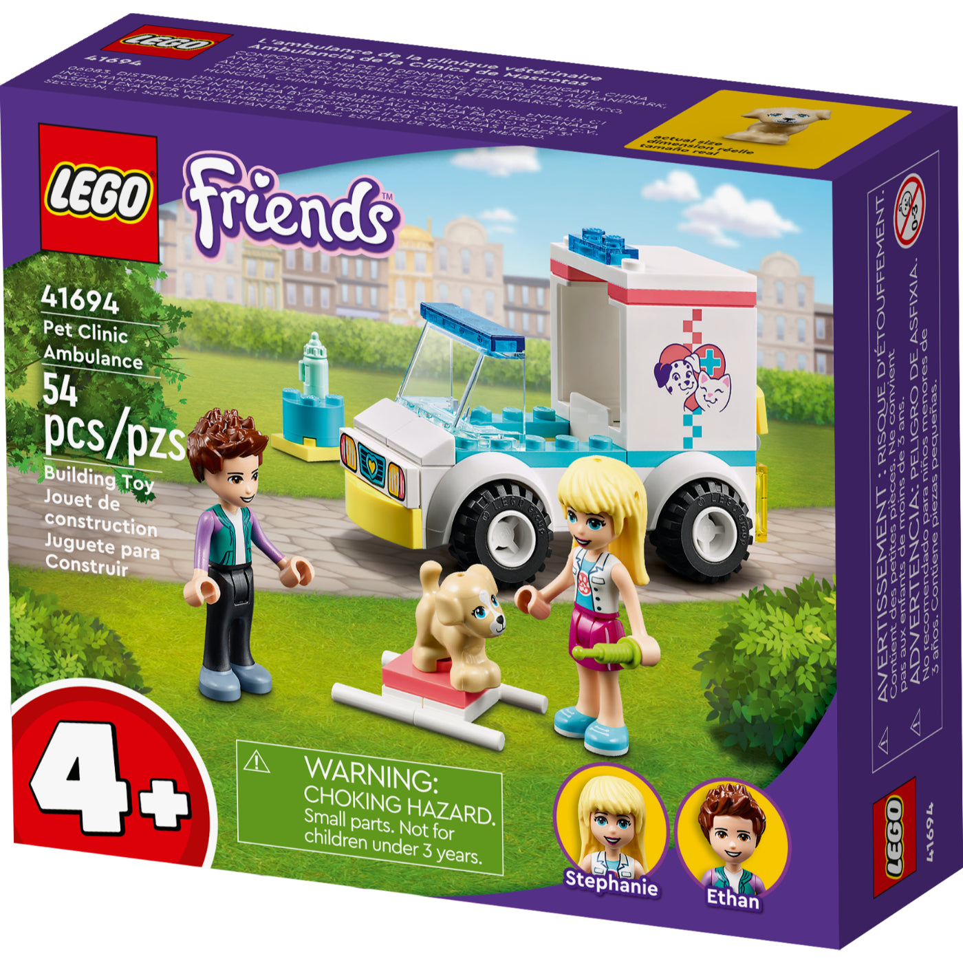 LEGO® Friends : Ambulancia de la Clínica de Mascotas (41694)