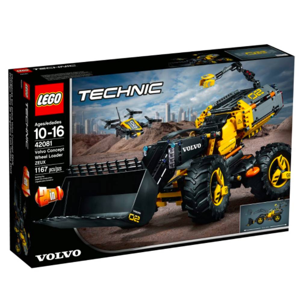 LEGO® Technic Prototipo Volvo de cargadora con ruedas ZEUX (42081)