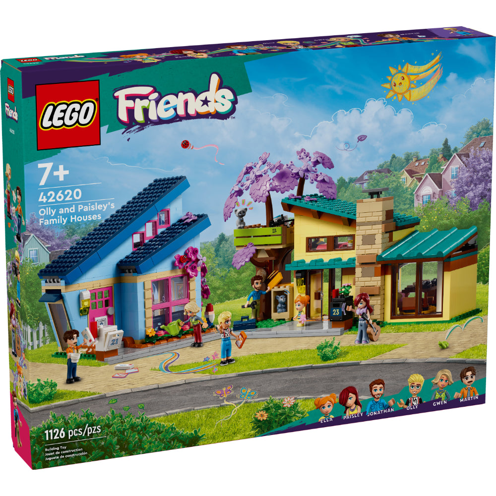 LEGO® Friends Casas Familiares de Olly y Paisley - LEGO PANAMA